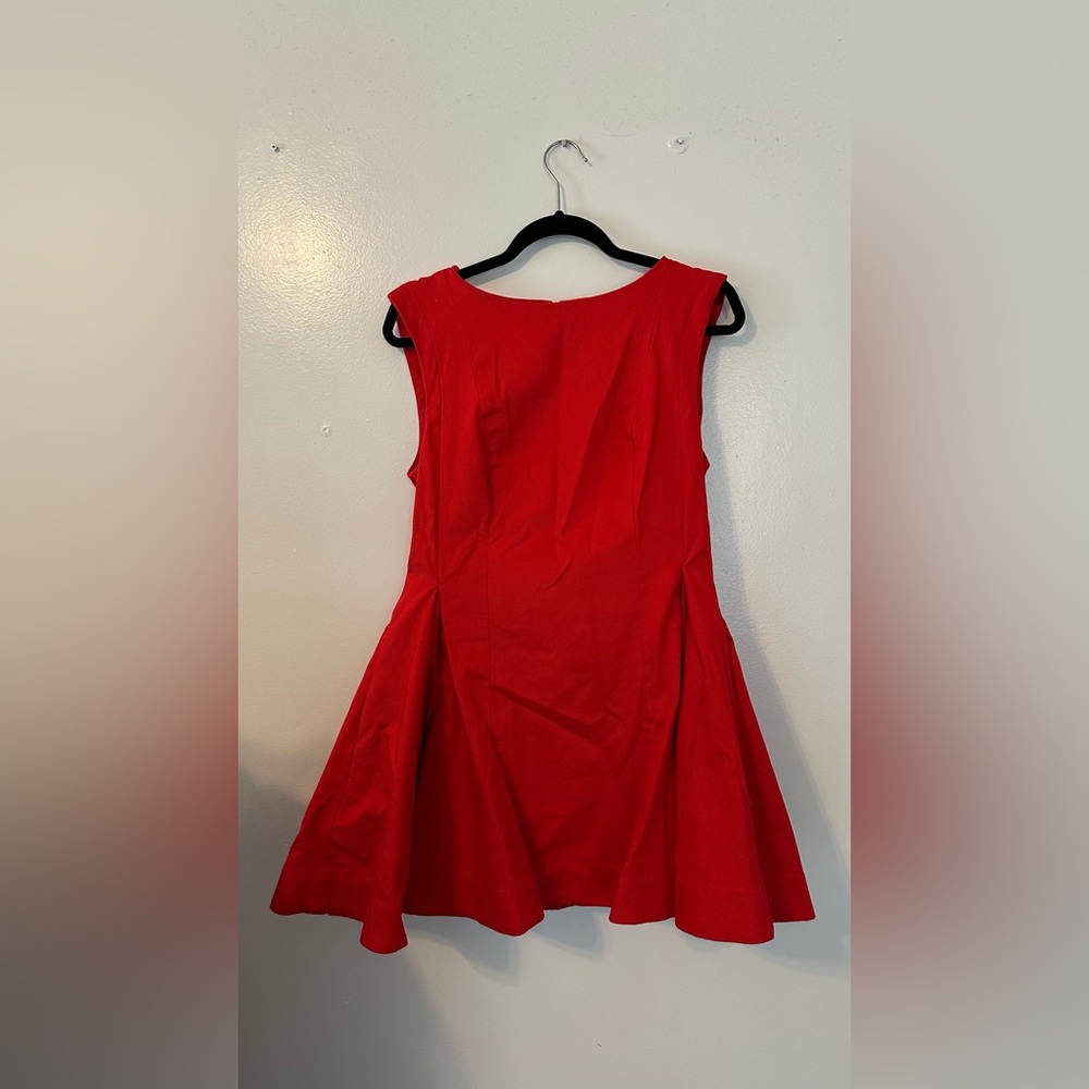 Maeve Vibrant Red Mini Dress